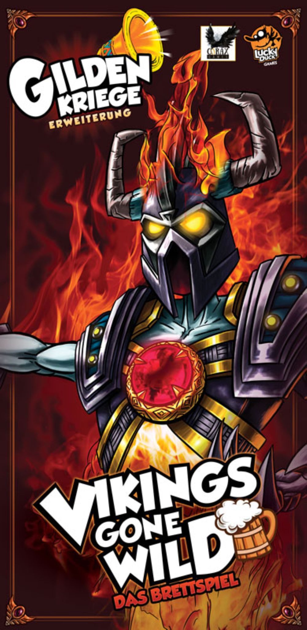 Corax Games Spiel Vikings Gone Wild - Gildenkriege Erweiterung, Familienspiele, Brettspiel