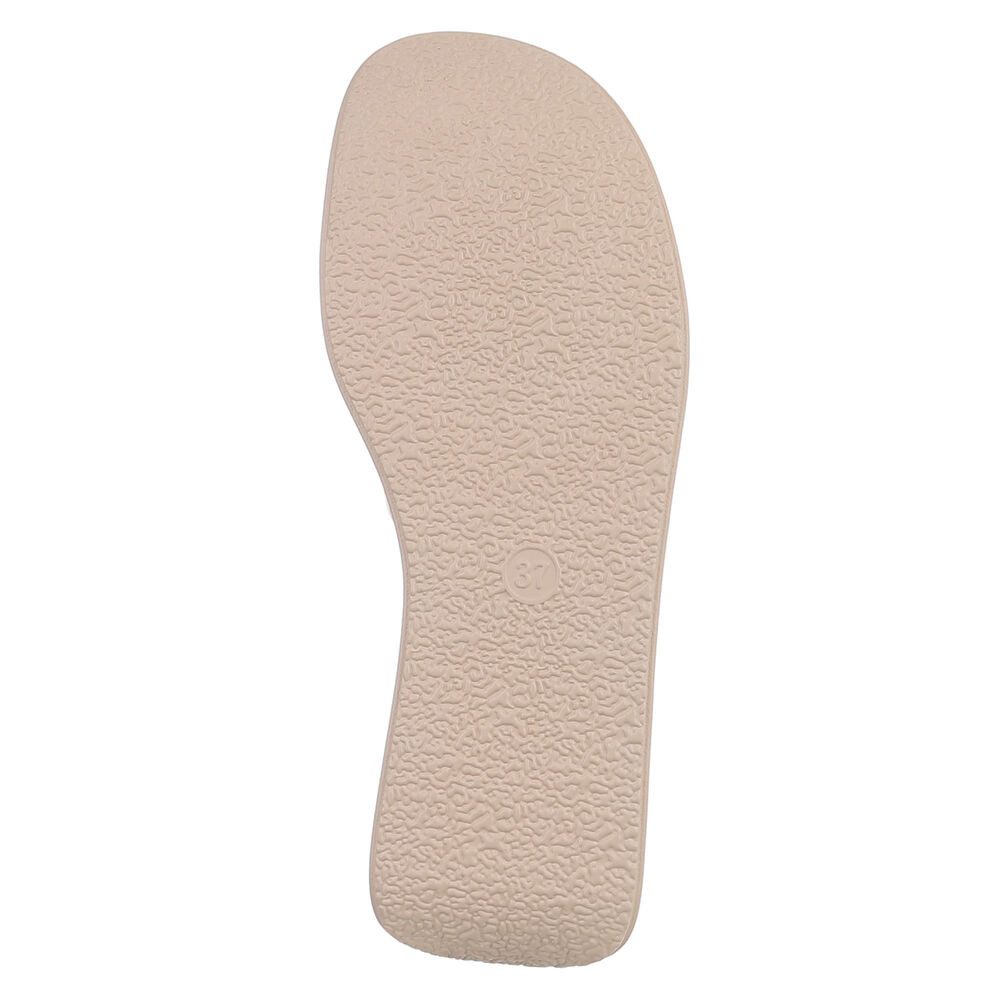 Ital-Design Plateausandal mit Cut-Out und gepolsterter Sohle Plateausandaletten (91512307) Keilabsatz/Wedge Keilsandaletten in Beige