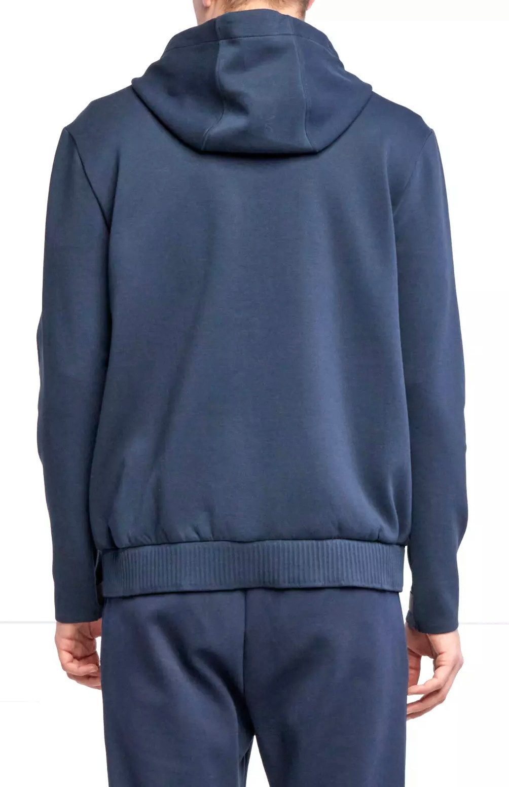 BOSS Funktions-Kapuzensweatjacke Sybrique Zip Blouson Jacke mit Bandana abnehmbare Gesichts Tuch, Wasserdichter Reißverschluss