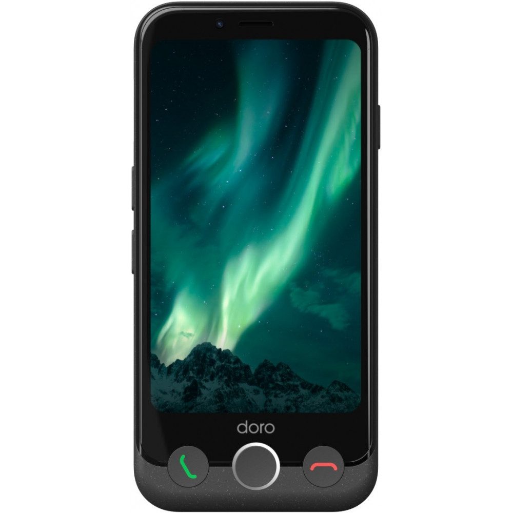 Doro Aurora A10 64 GB / 4 GB - Smartphone - graphit Smartphone (4.5 Zoll, 64 GB Speicherplatz, Benutzerfreundliche Oberfläche)