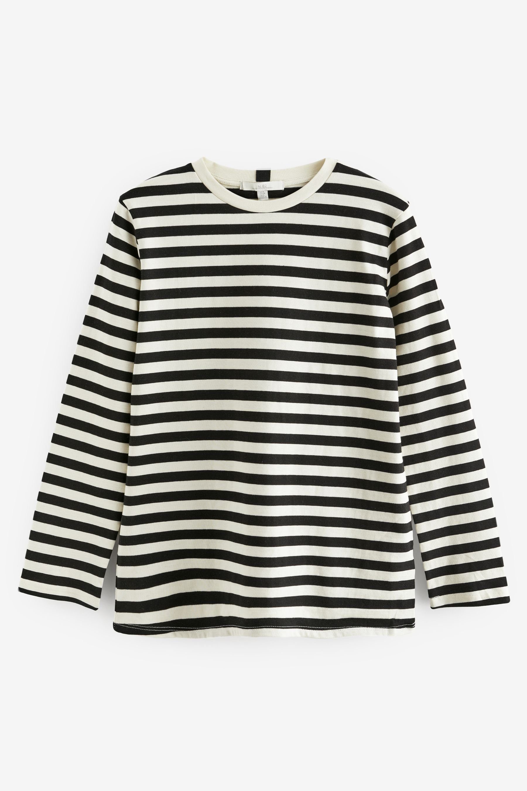 Next Langarmshirt Schweres Langarmshirt aus 100 % günstig online kaufen