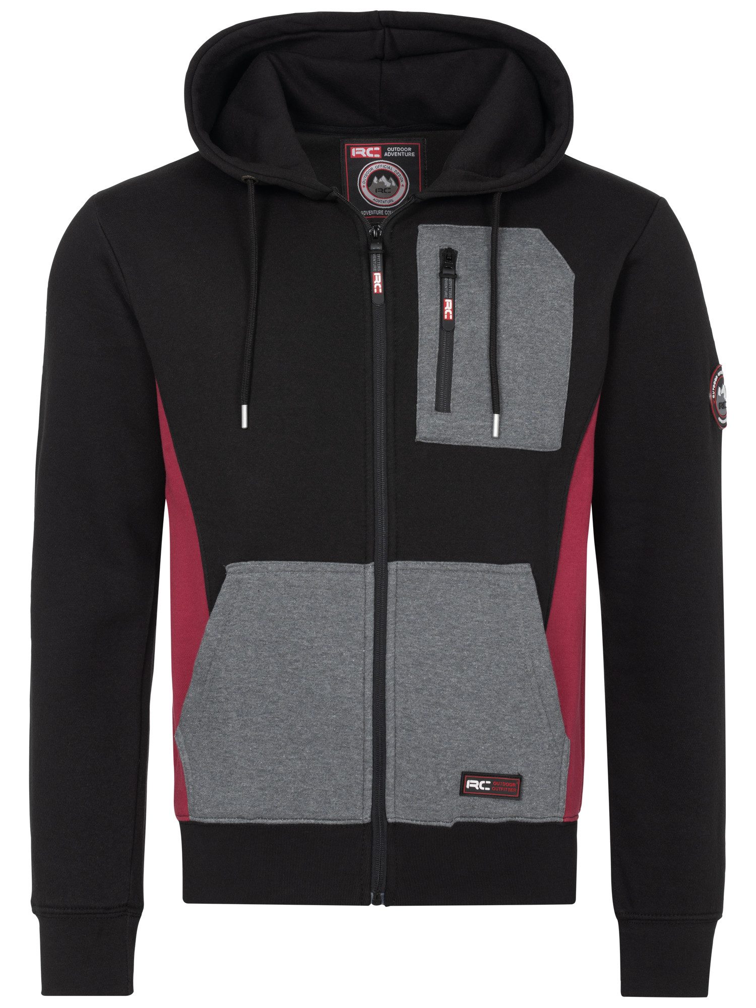 Rock Creek Kapuzenpullover Herren Hoodie Sweatjacke mit Kapuze H-411 günstig online kaufen
