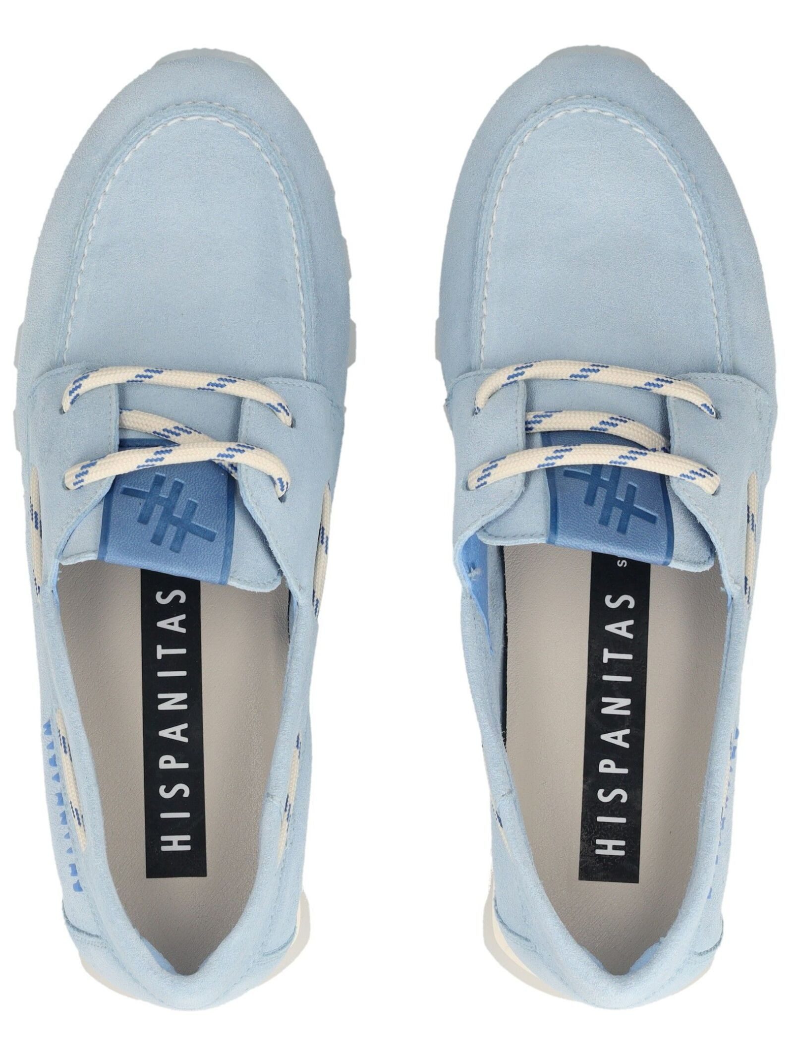 Hispanitas Halbschuhe Leder . Bootsschuh