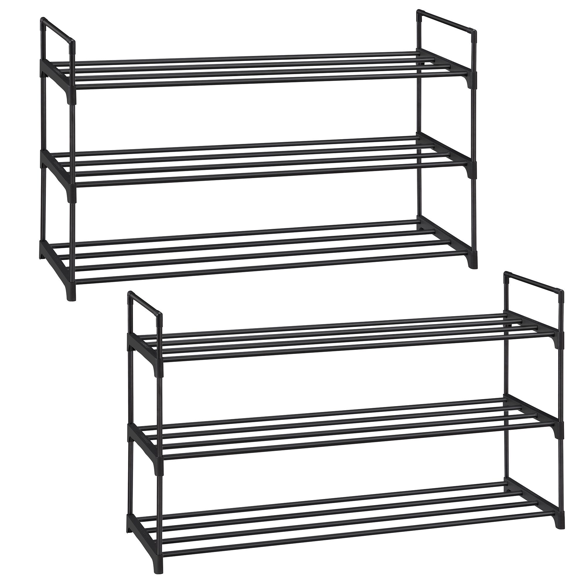 SONGMICS Schuhregal Schuhaufbewahrung, Schuhregal 2/3/5/10 Ebenen, Schuhstä günstig online kaufen