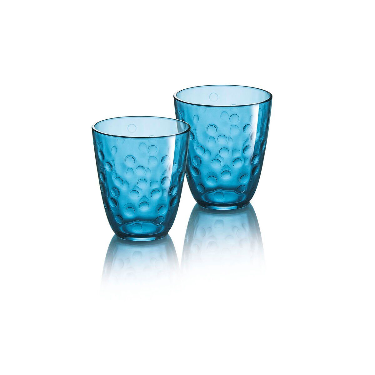 Stück, Glas Glas Concepto Glas Becher Luminarc Luminarc 24 Blau 310 ml Pepite