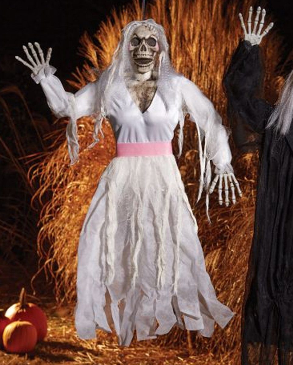 Hängefigur Horror-Shop Dekofigur Zombie Halloween als für Braut Skelett