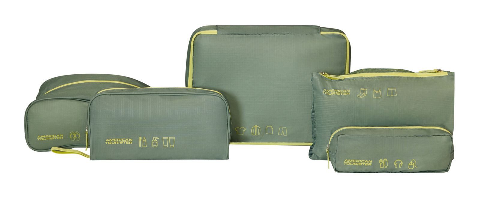American Tourister® Packsack Packing Organizers 5 Pcs (Set, 5-tlg)