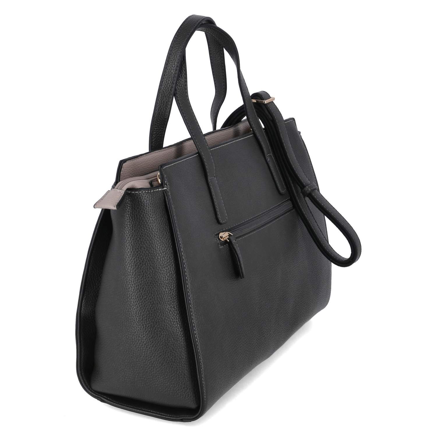 L. CREDI Handtasche L.Credi 1006512/445 Damen Henkeltaschen Synthetik red