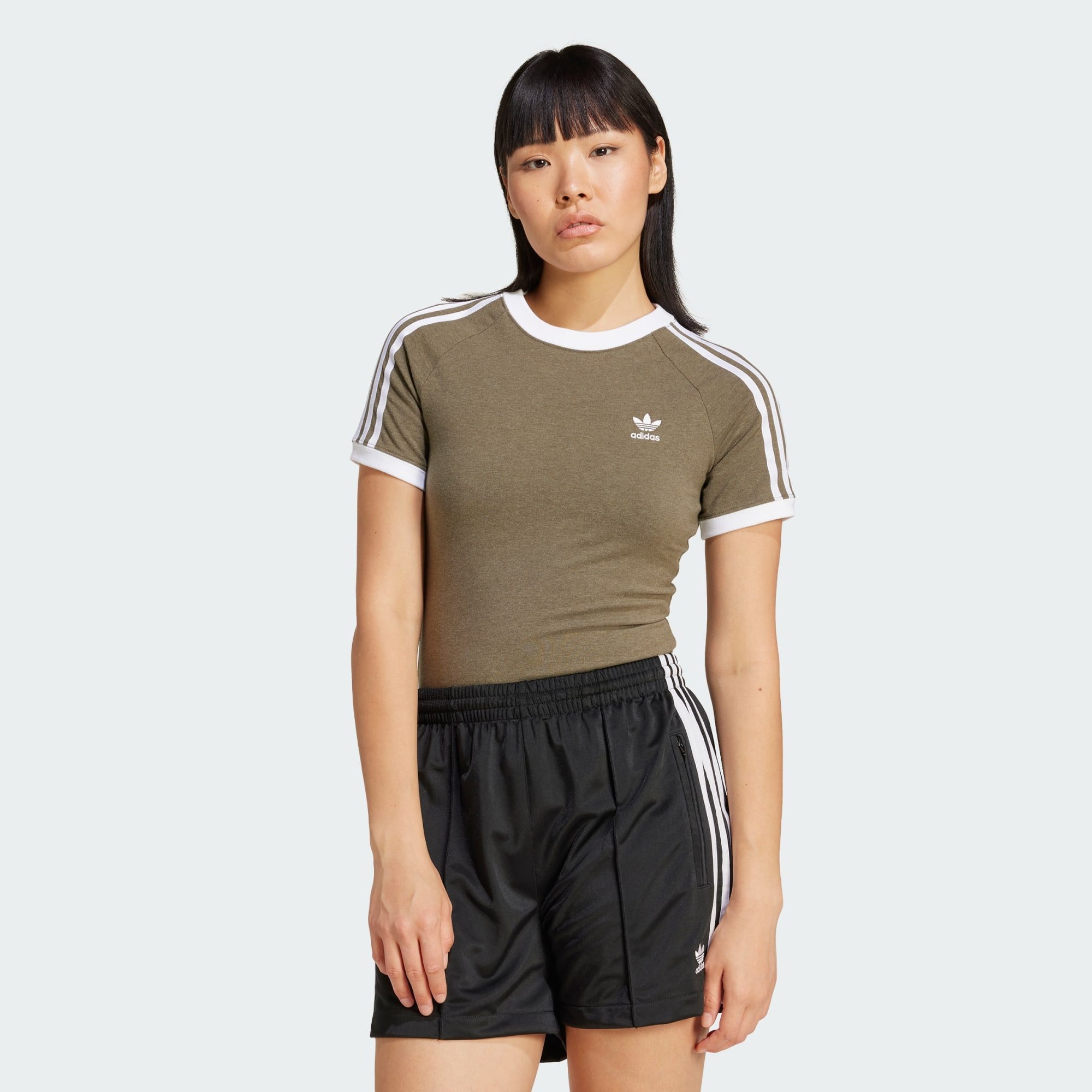 adidas Originals T-Shirt 3-STREIFEN SLIM RAGLAN günstig online kaufen