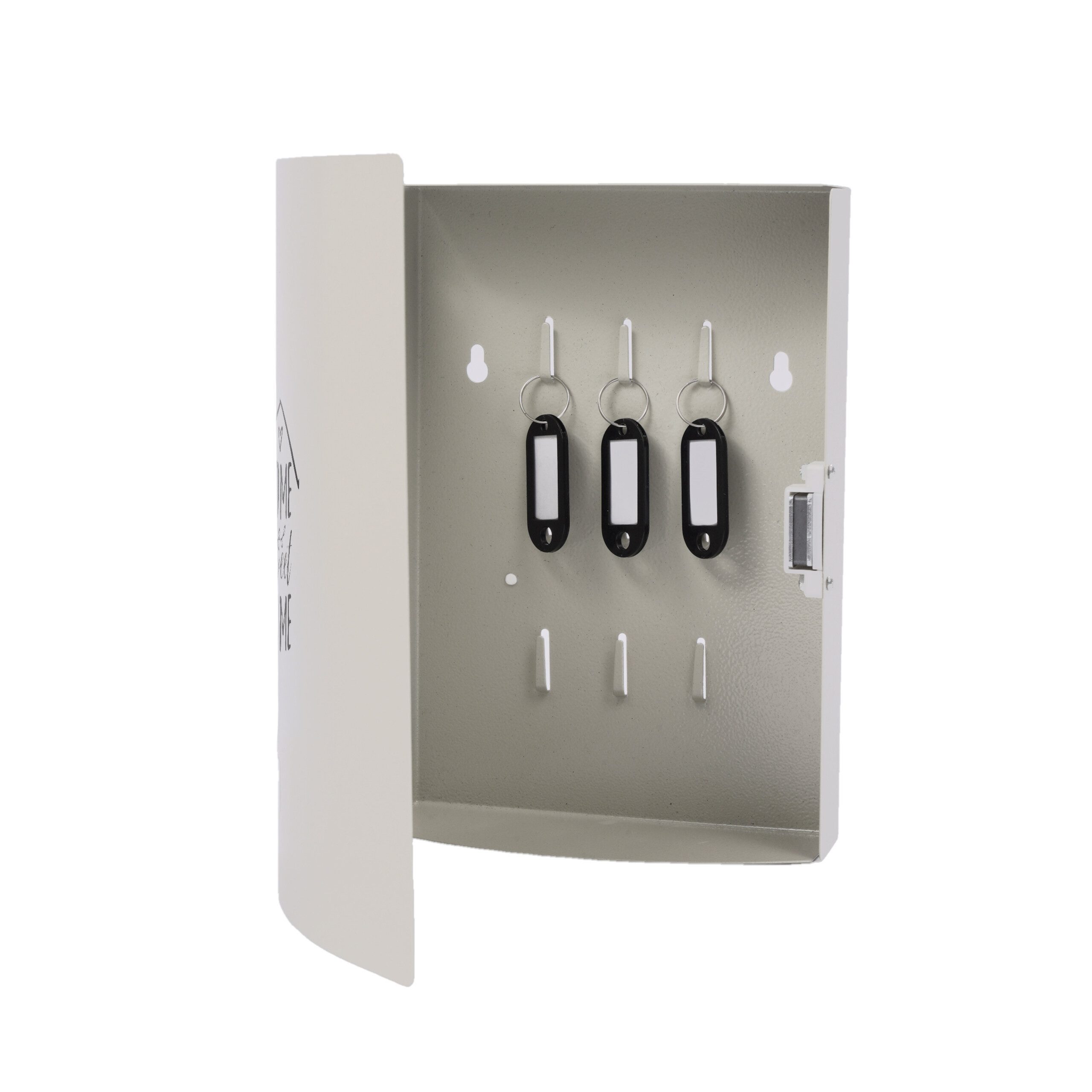 relaxdays Schlüsselkasten für 9 Schlüssel, B