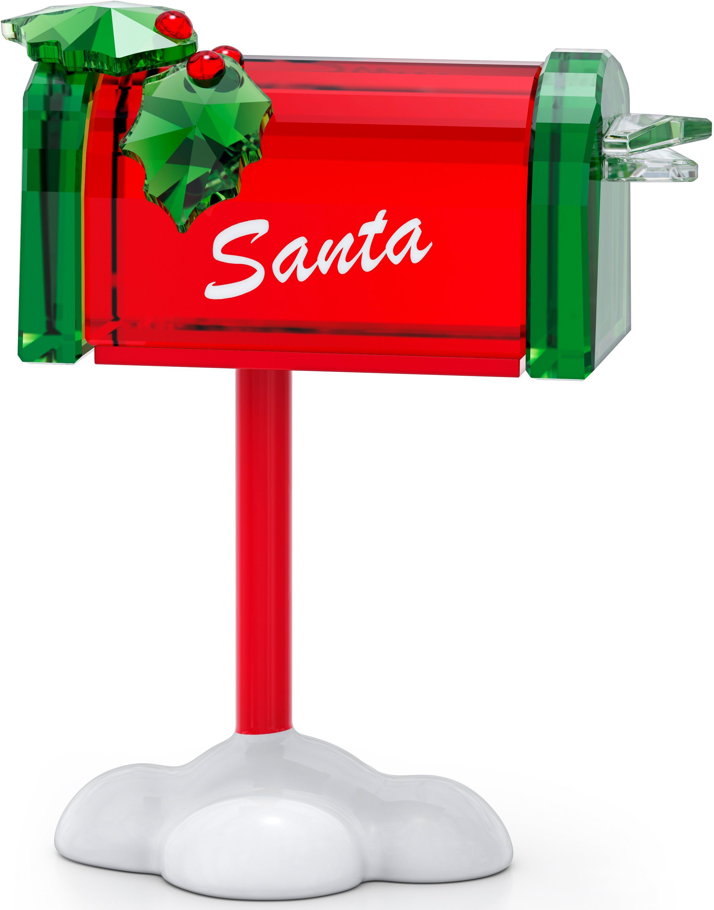 Swarovski Dekofigur Holiday Cheers Santas Briefkasten, 5630338 (1 St),  Swarovski® Kristall