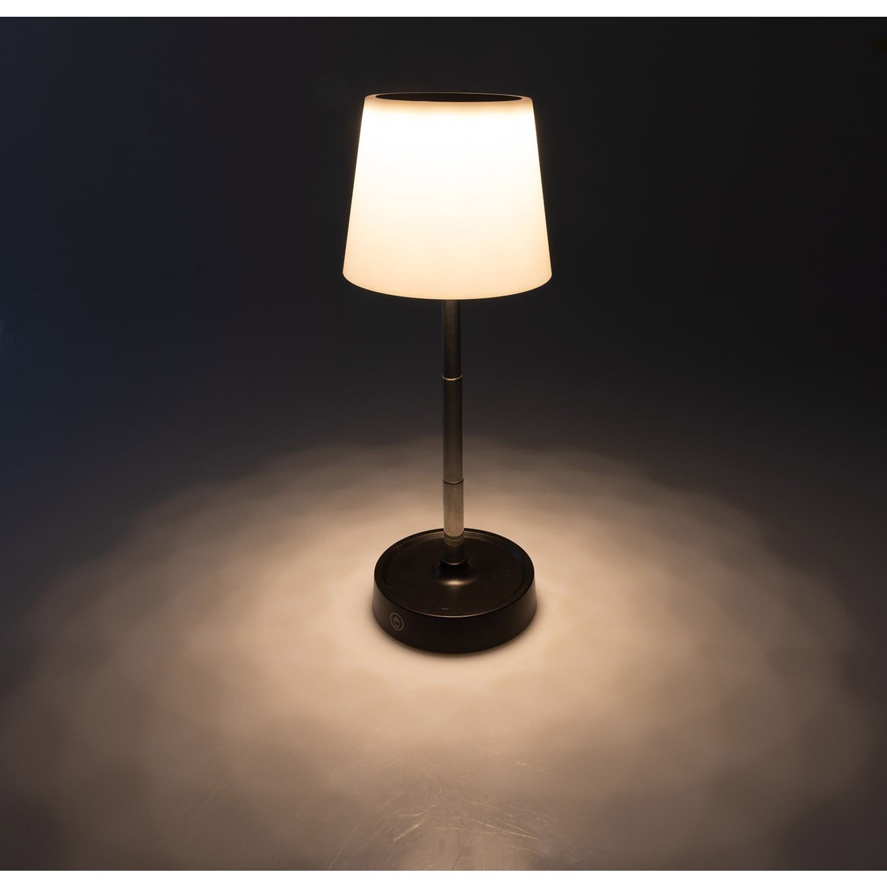 ChiliTec LED Außen-Tischleuchte CHILITEC LED Akku Tischleuchte dimmbar, ausziehbar 115...290 mm