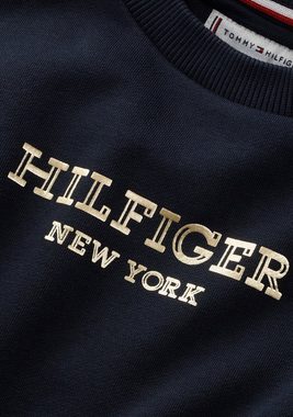 Tommy Hilfiger Sweatshirt MONOTYPE FOIL CREW mit Logo-Druck