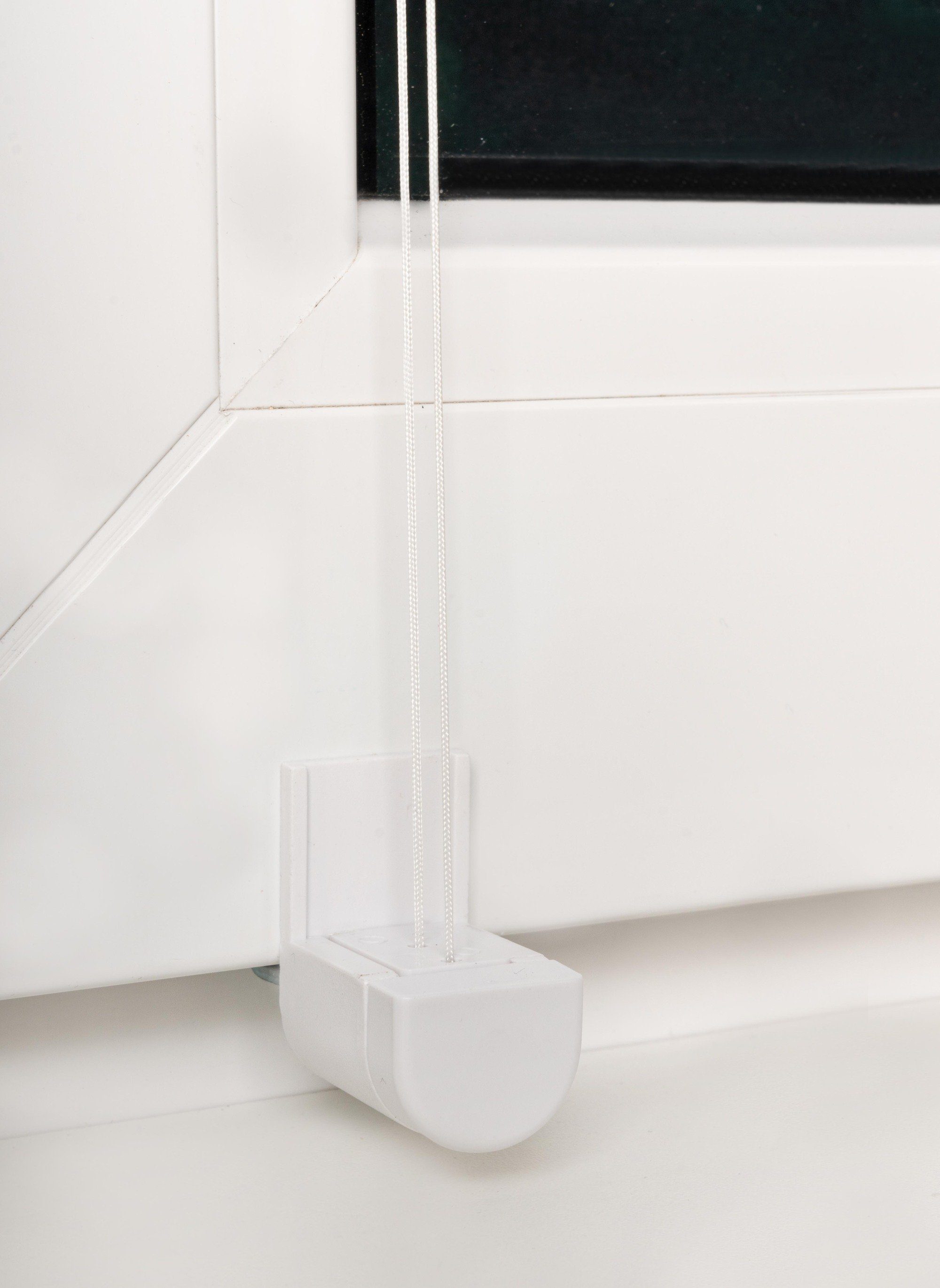 ondeco Plissee Basic, Lichtschutz, ohne Bohren, verspannt, Klemmträger mit Feststellschraube