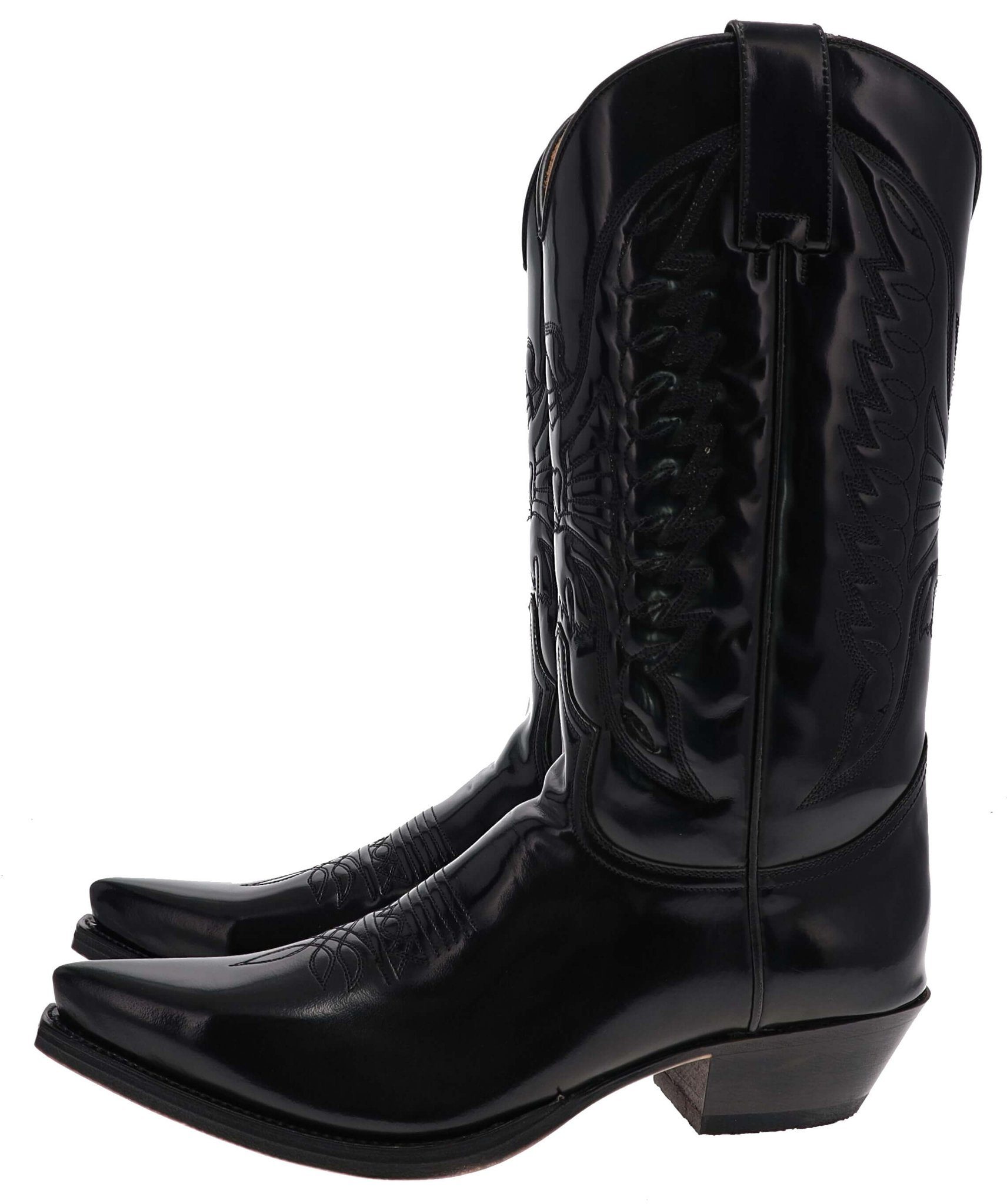 Sendra Boots CUERVO WEST 2073 Schwarz Cowboystiefel Rahmengenähte Unisex We günstig online kaufen