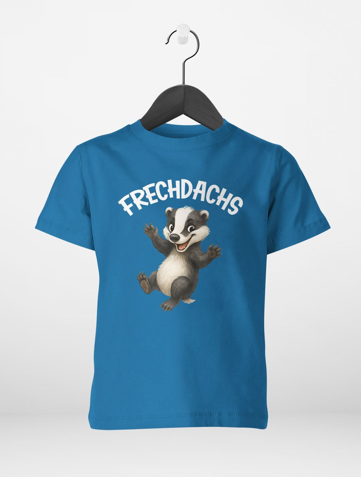 Print-Shirt Kinder T-Shirt Jungen Frechdachs Aufdruck Spruch lustig Geschenk für