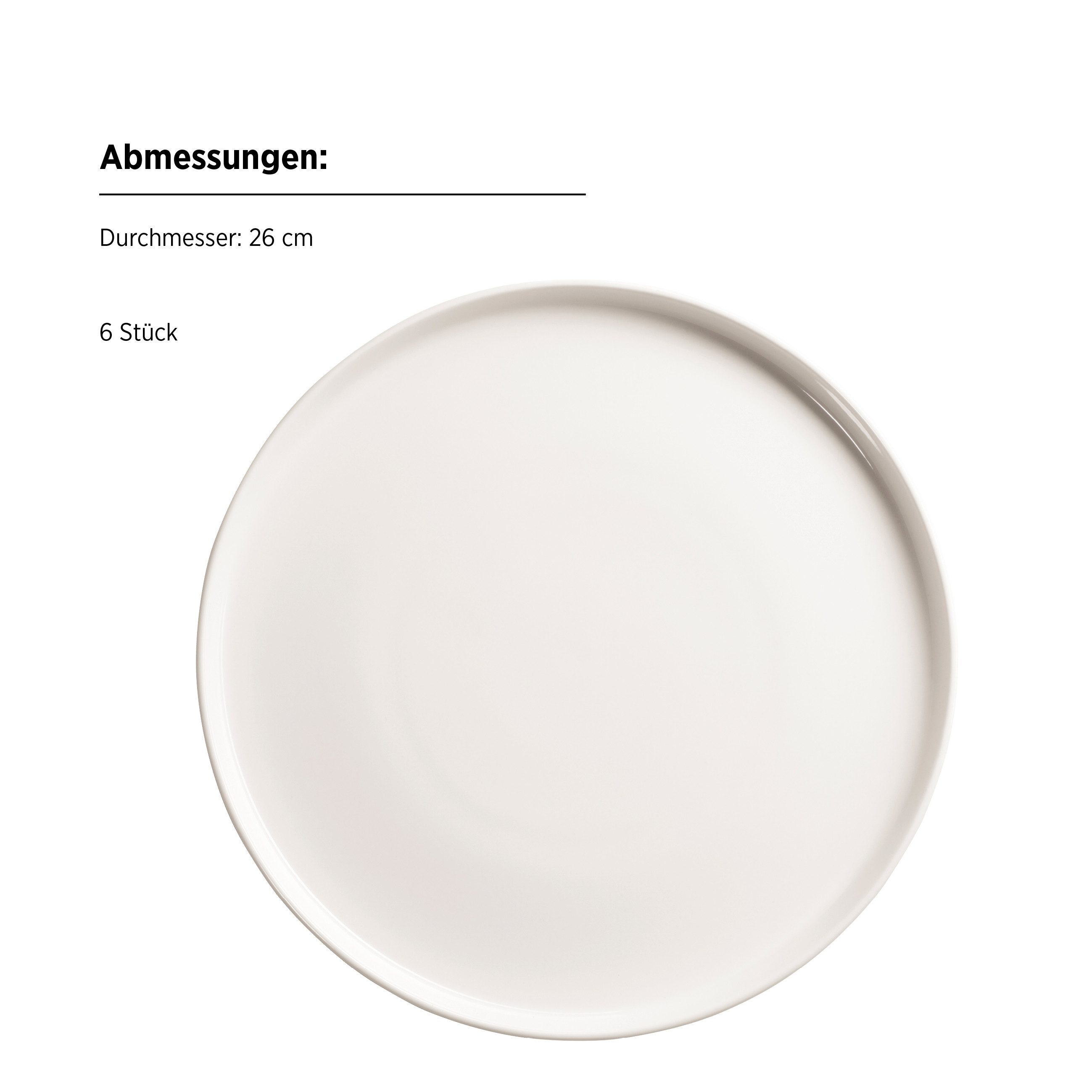 MÄSER Tafelservice Sita (12-tlg), 6 Personen, Porzellan