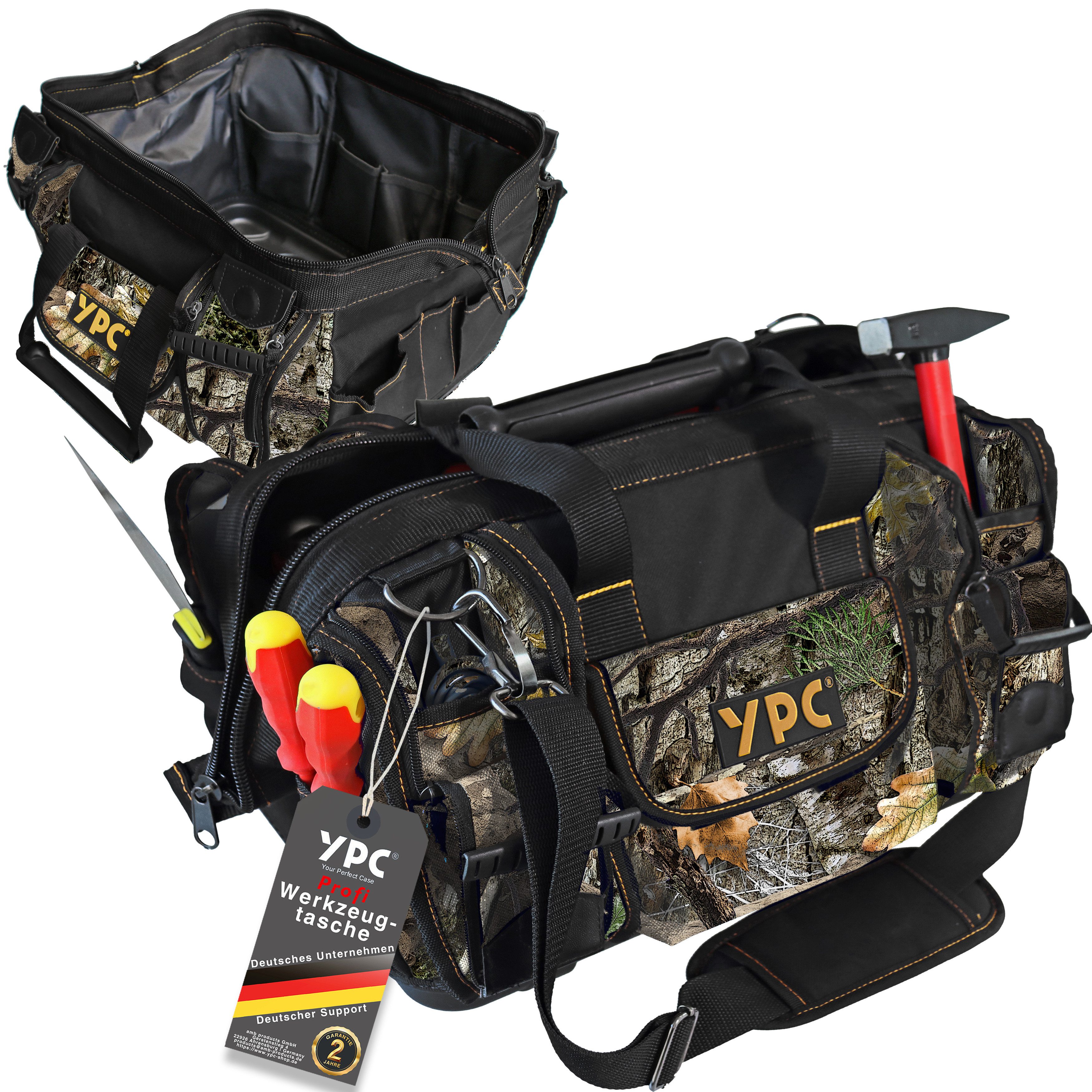 YPC Werkzeugtasche Werkzeugtasche XXL, 42x30x25cm Wasserfest