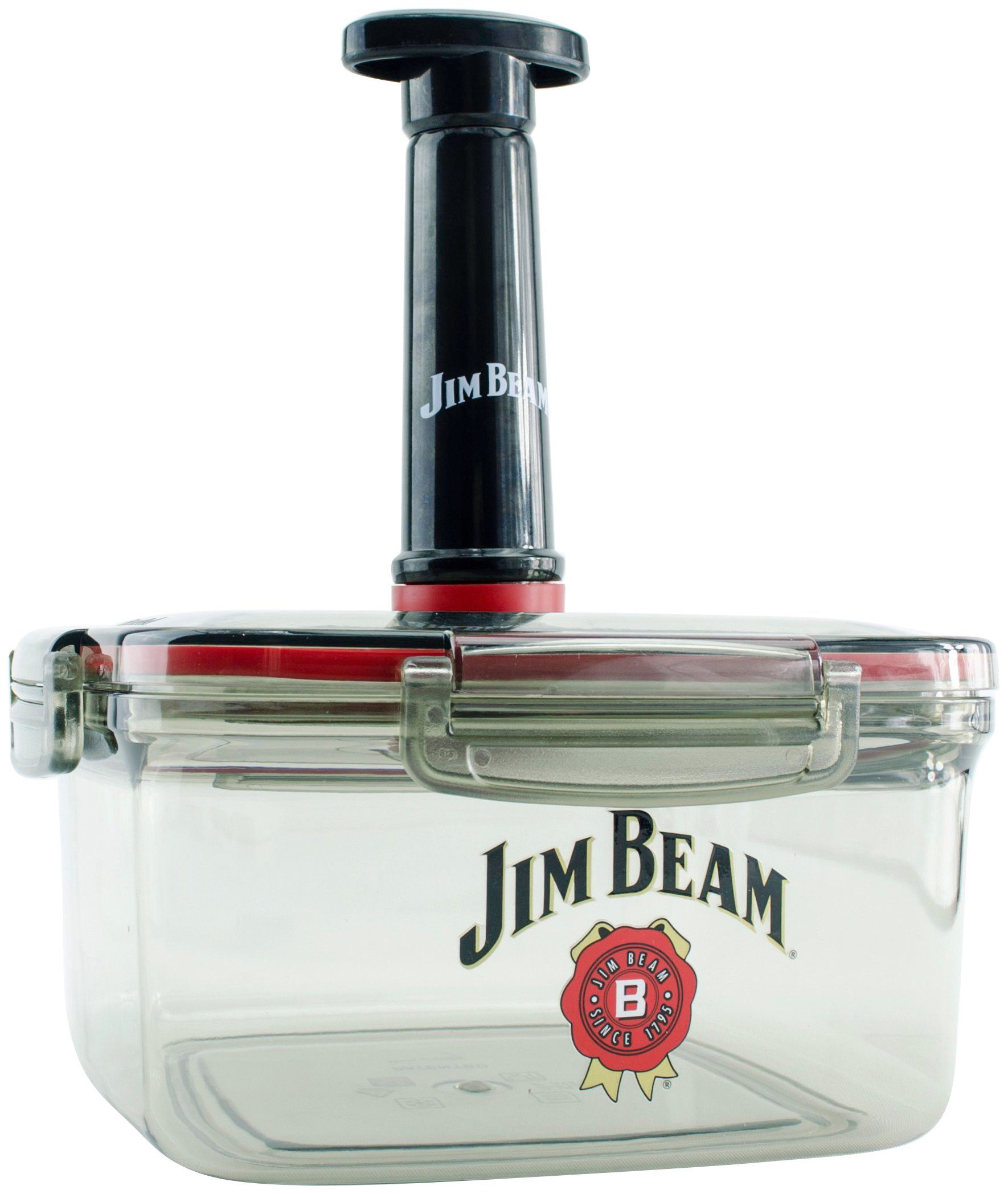 Jim Beam BBQ Vakuumbehälter, Kunststoff, zum Marinieren (2-tlg)