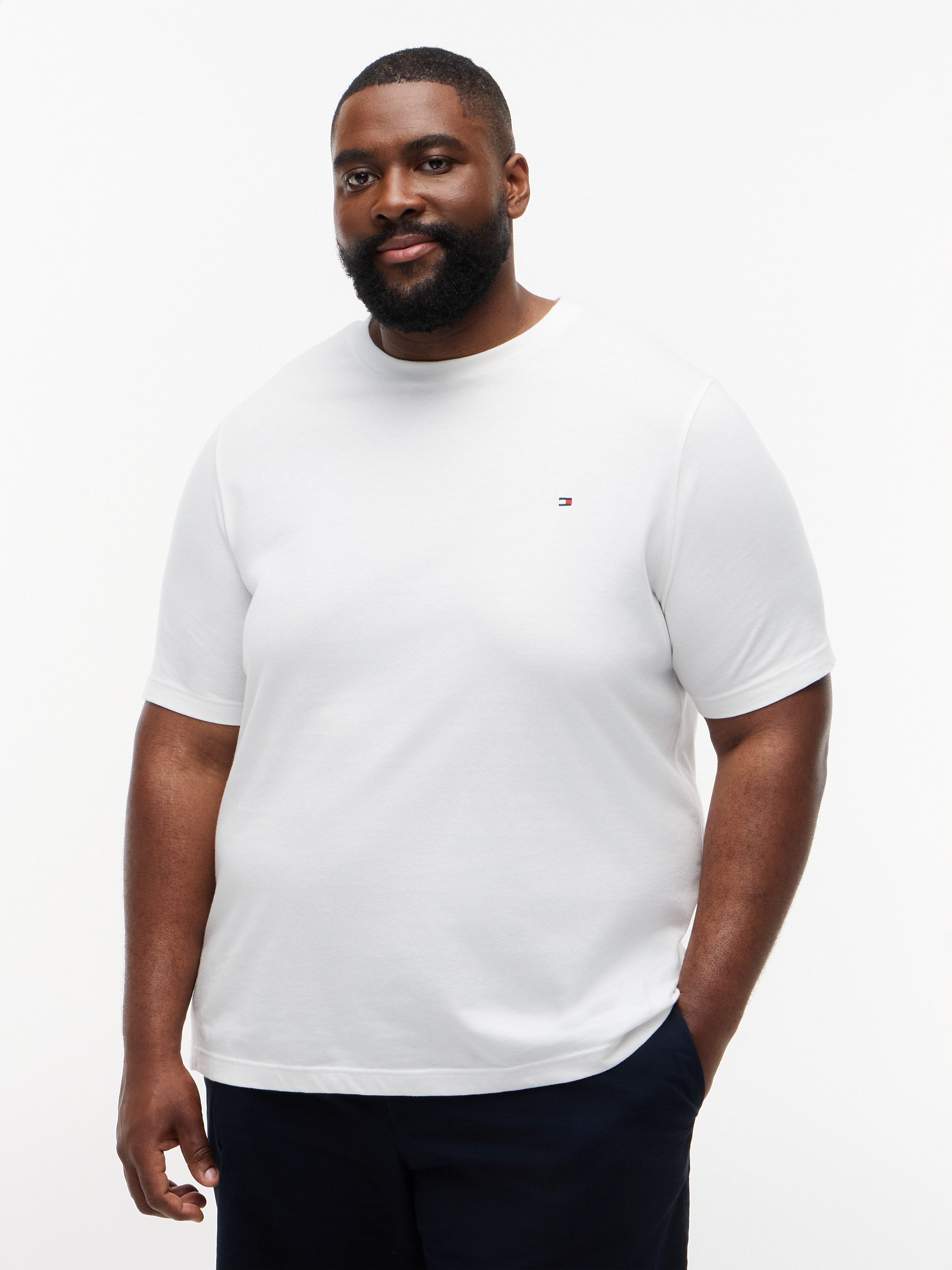Tommy Hilfiger Big & Tall T-Shirt BT-ESS SEASONAL REGULAR SOLID Große Größen