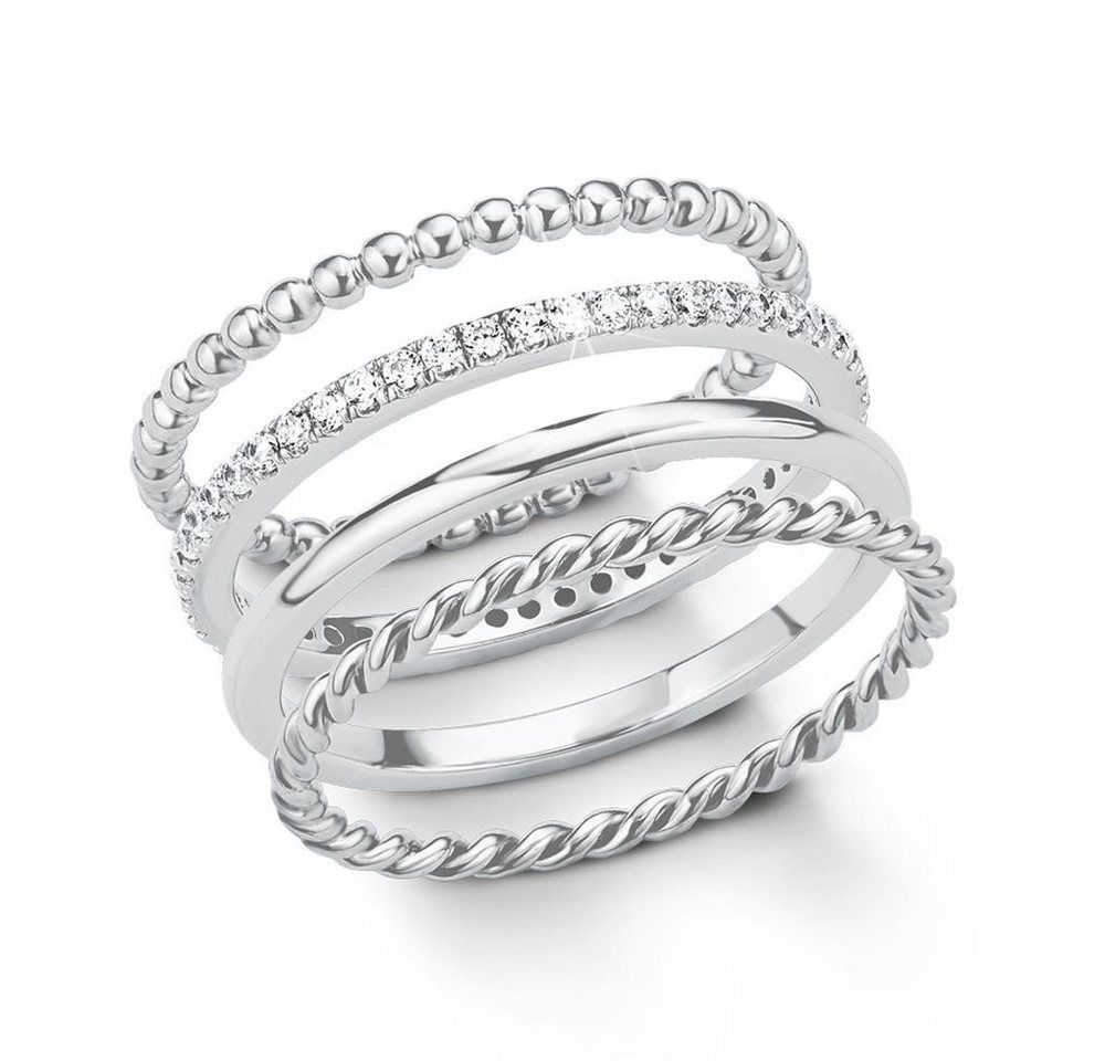 s.Oliver Fingerring Ring Set Damen von s... s.Oliver Fingerring Ring Set Damen von s...