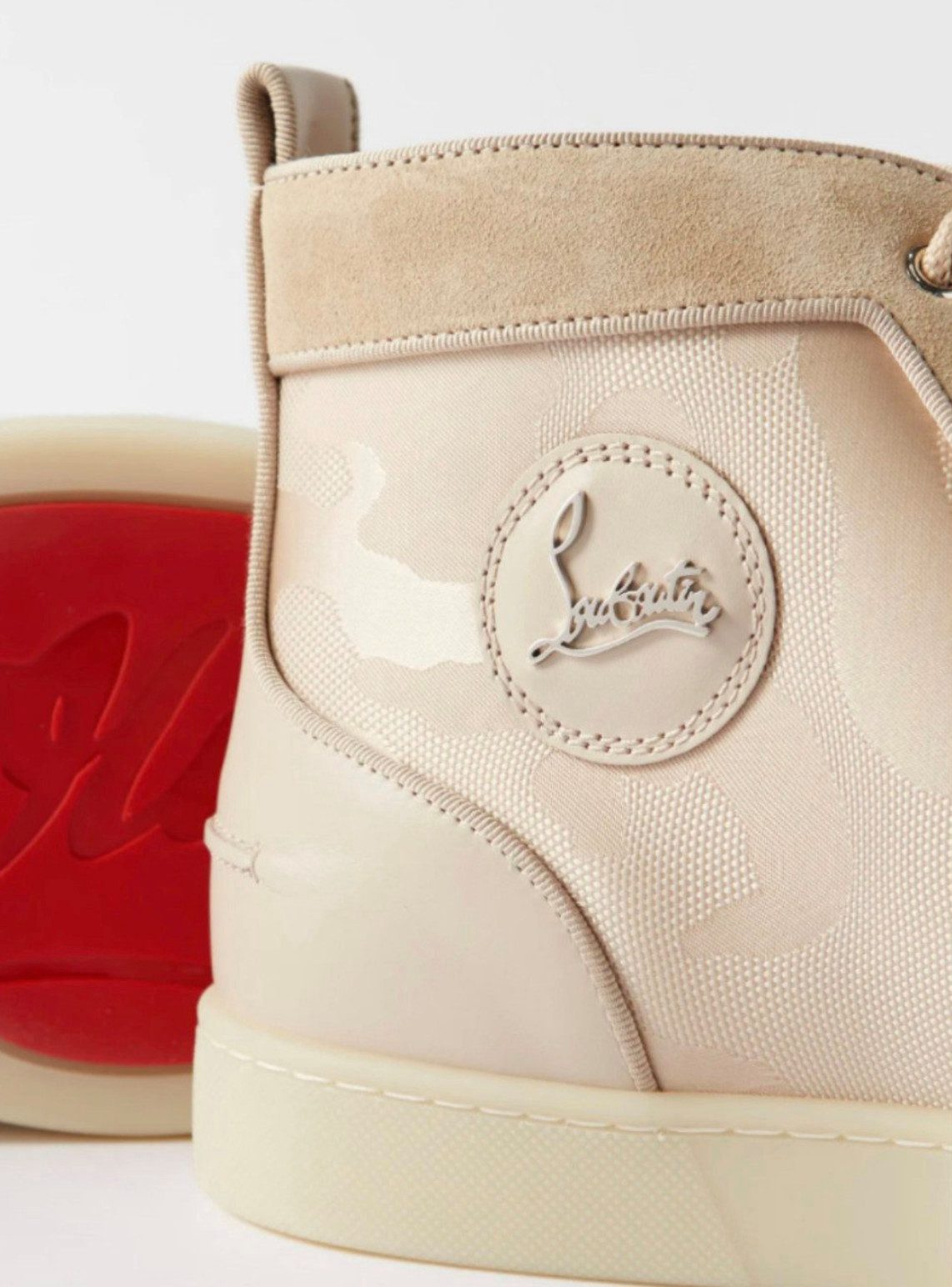 CHRISTIAN LOUBOUTIN Sneakers Louis Orlato Schuhe Turnschuhe Camo High Top Trainers Sneaker