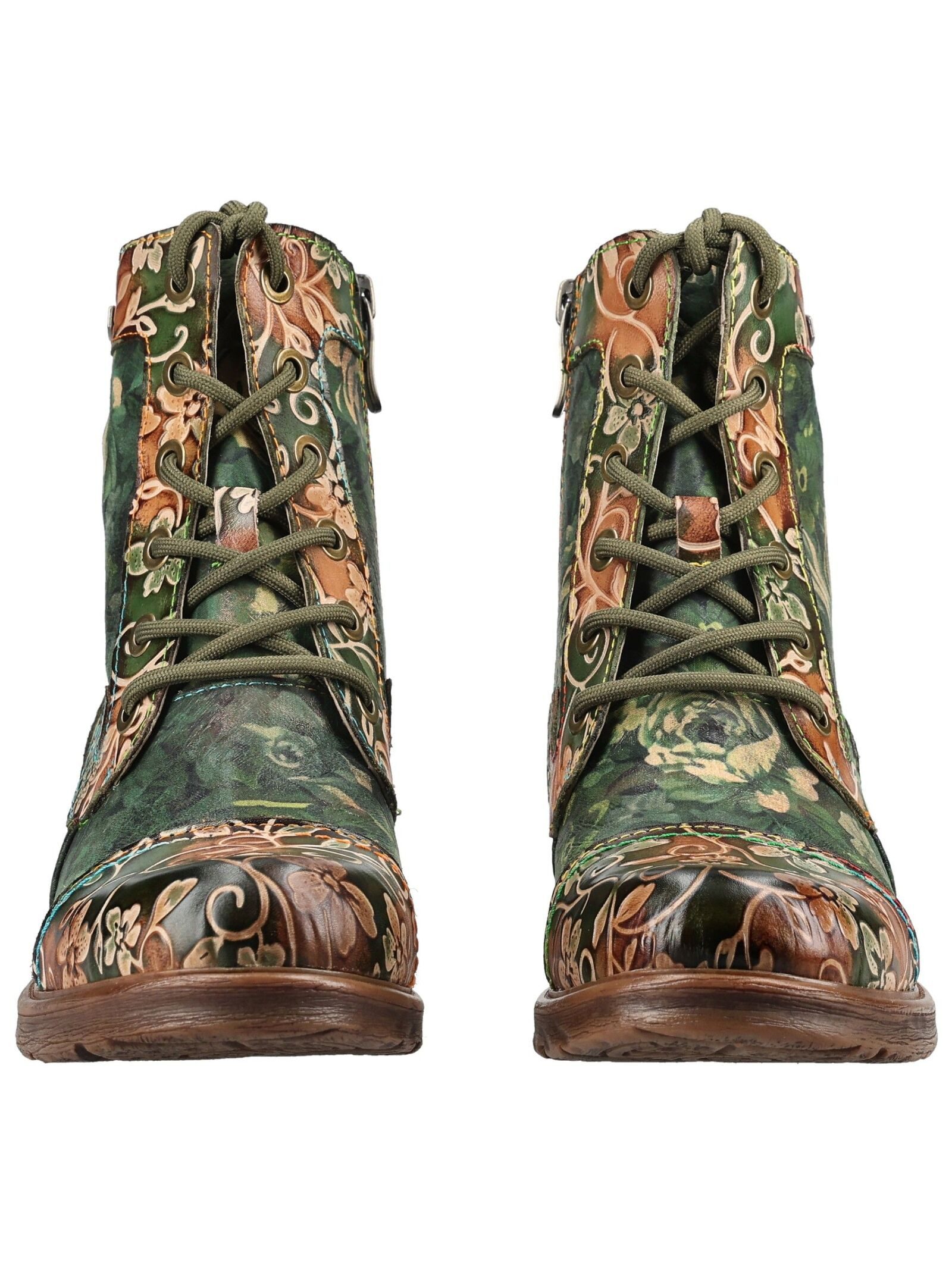 LAURA VITA LAURA VITA Stiefelette Leder/Textil Schnürstiefelette