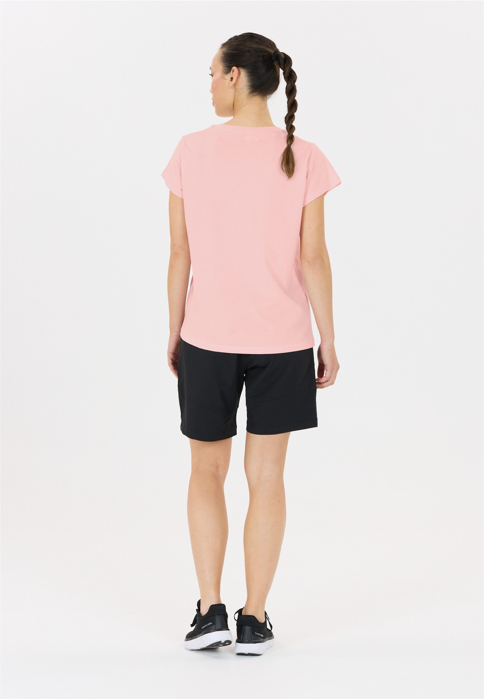 CRUZ Funktionsshirt Highmore im smarten Basic-Look aus reiner Baumwolle
