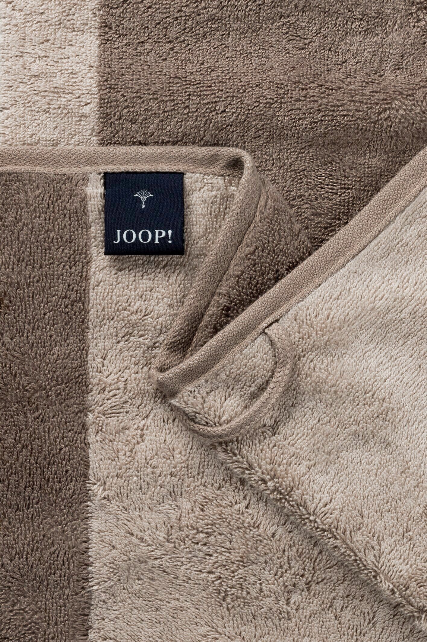 LIVING STRIPES Textil Handtuch-Set, TONE Handtücher JOOP! - (2-St) Sand Joop!
