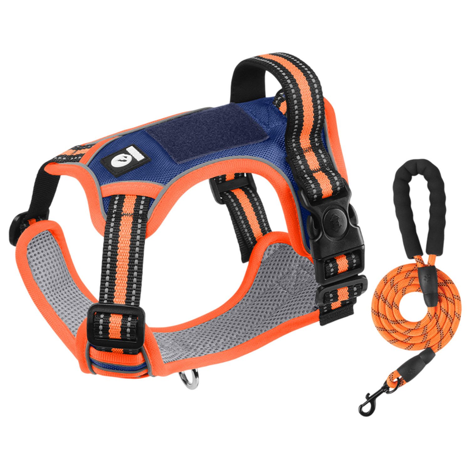 Refttenw Hunde-Geschirr Verstellbares Katzengeschirr Ausbruchsicher,Hundege günstig online kaufen