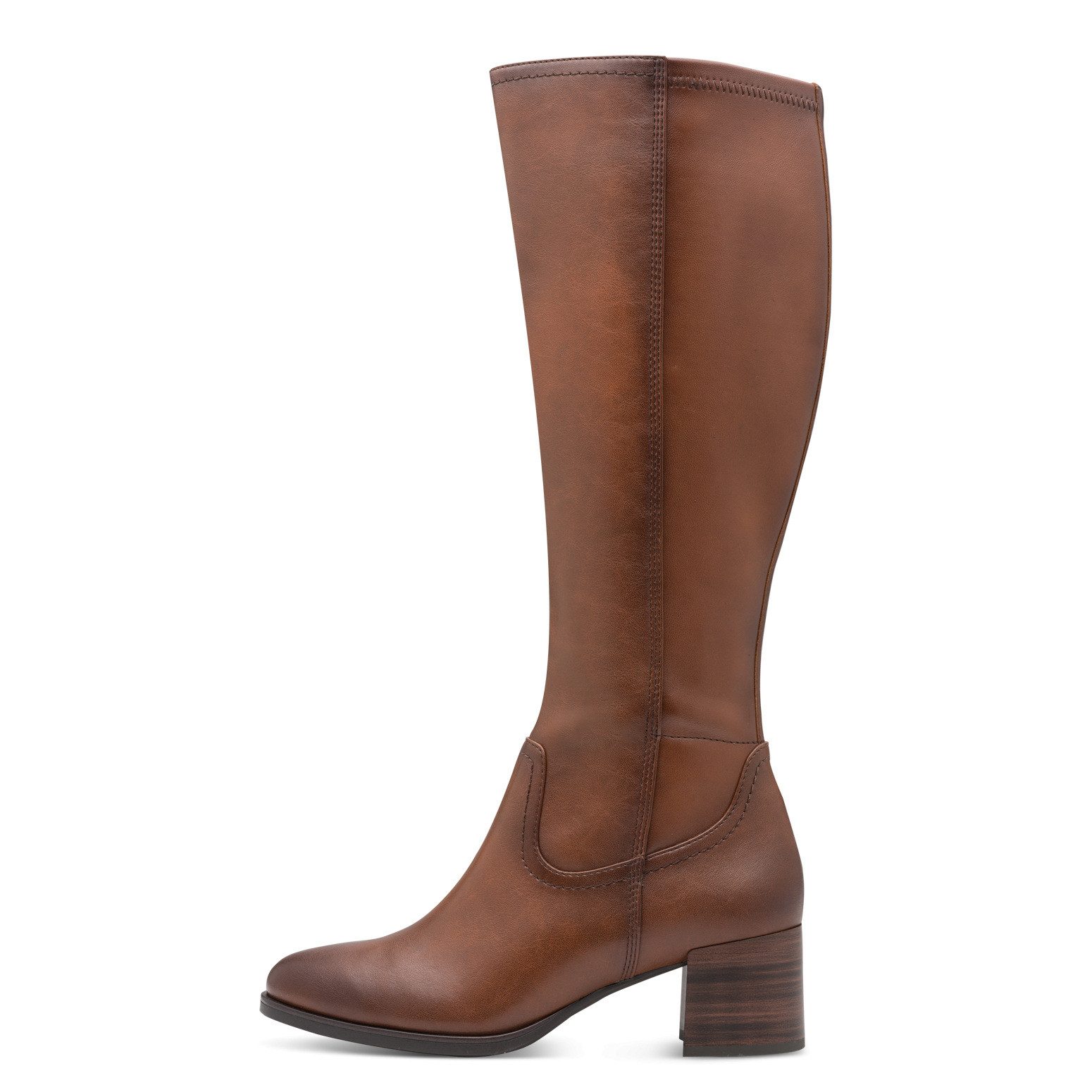 Jana Jana Damen Langschaftstiefel 8-25567-45-305 cognac Stiefel günstig online kaufen