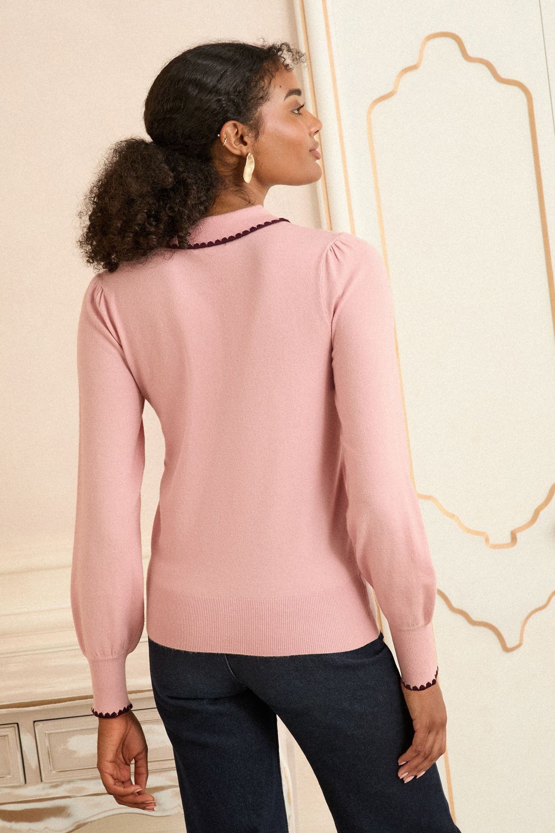 Love & Roses Strickpullover Love & Roses Strickpullover mit Kragen, Regular günstig online kaufen