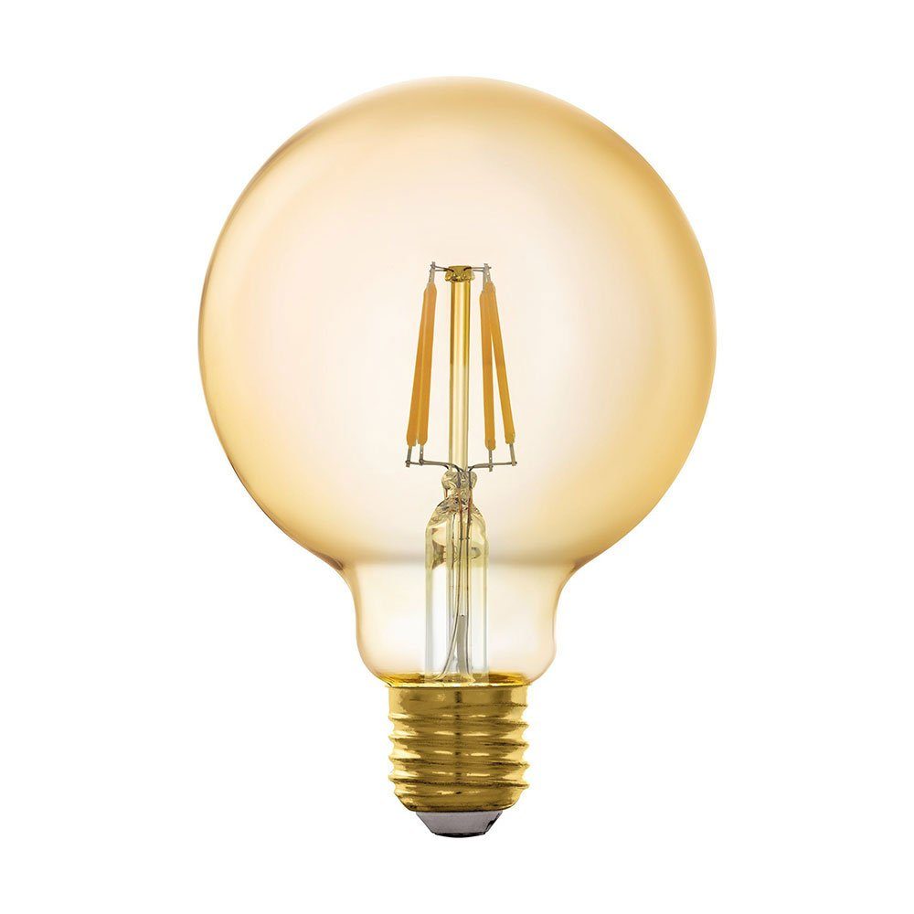 EGLO LED-Leuchtmittel, Smart LED Leuchtmittel Filament amber Glühbirne dimmbar E27 App Retro