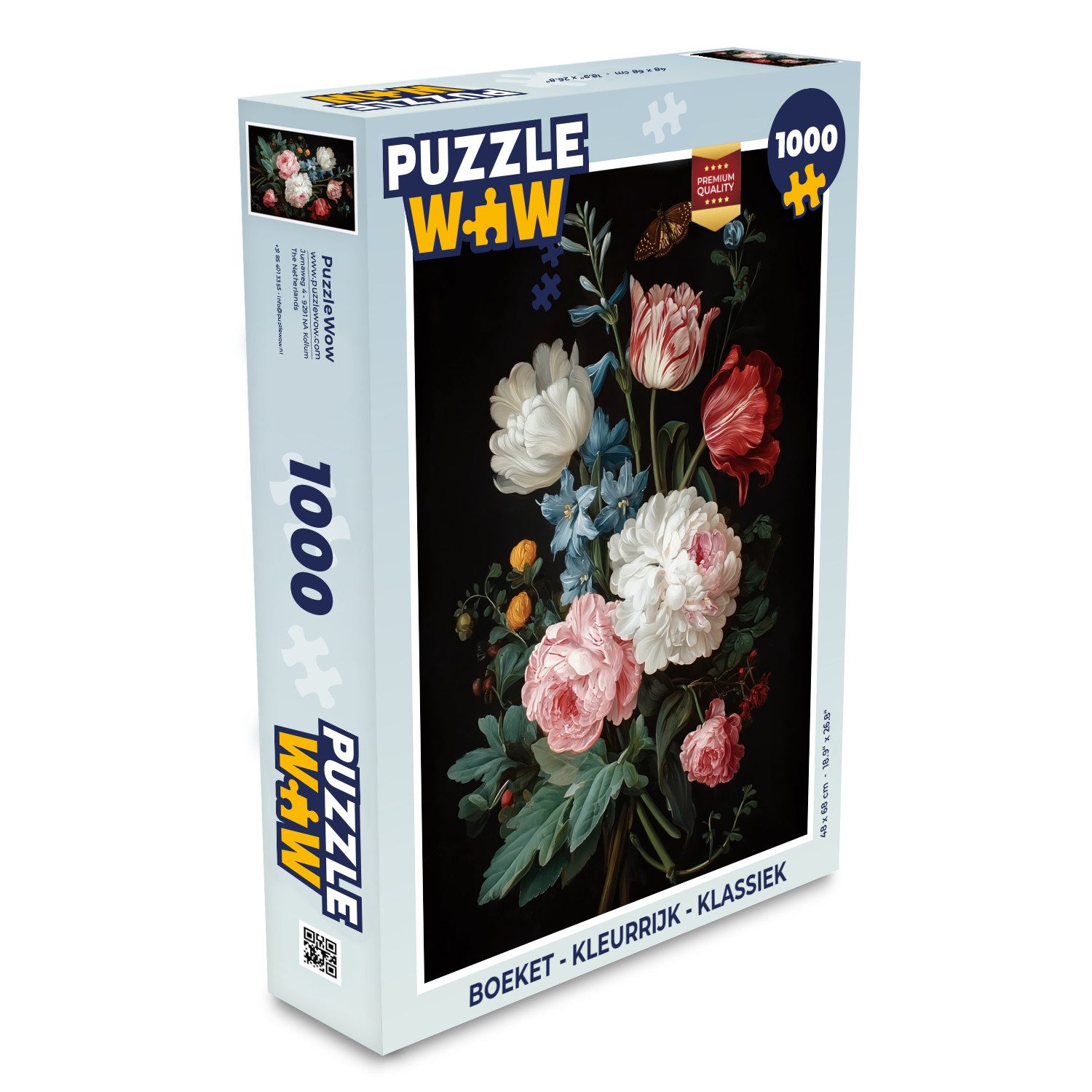 Puzzle Blumenstrauß - Bunt - Klassisch