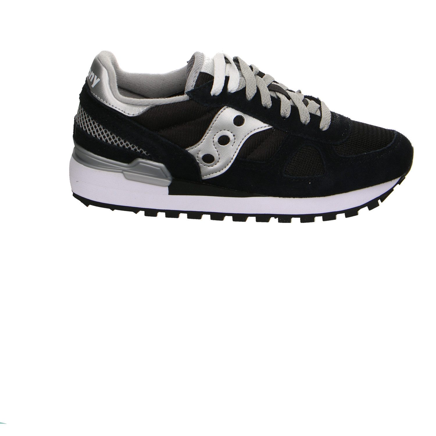 Saucony Saucony Shadow Original Synthetik Schnürschuhe schwarz Schnürschuh