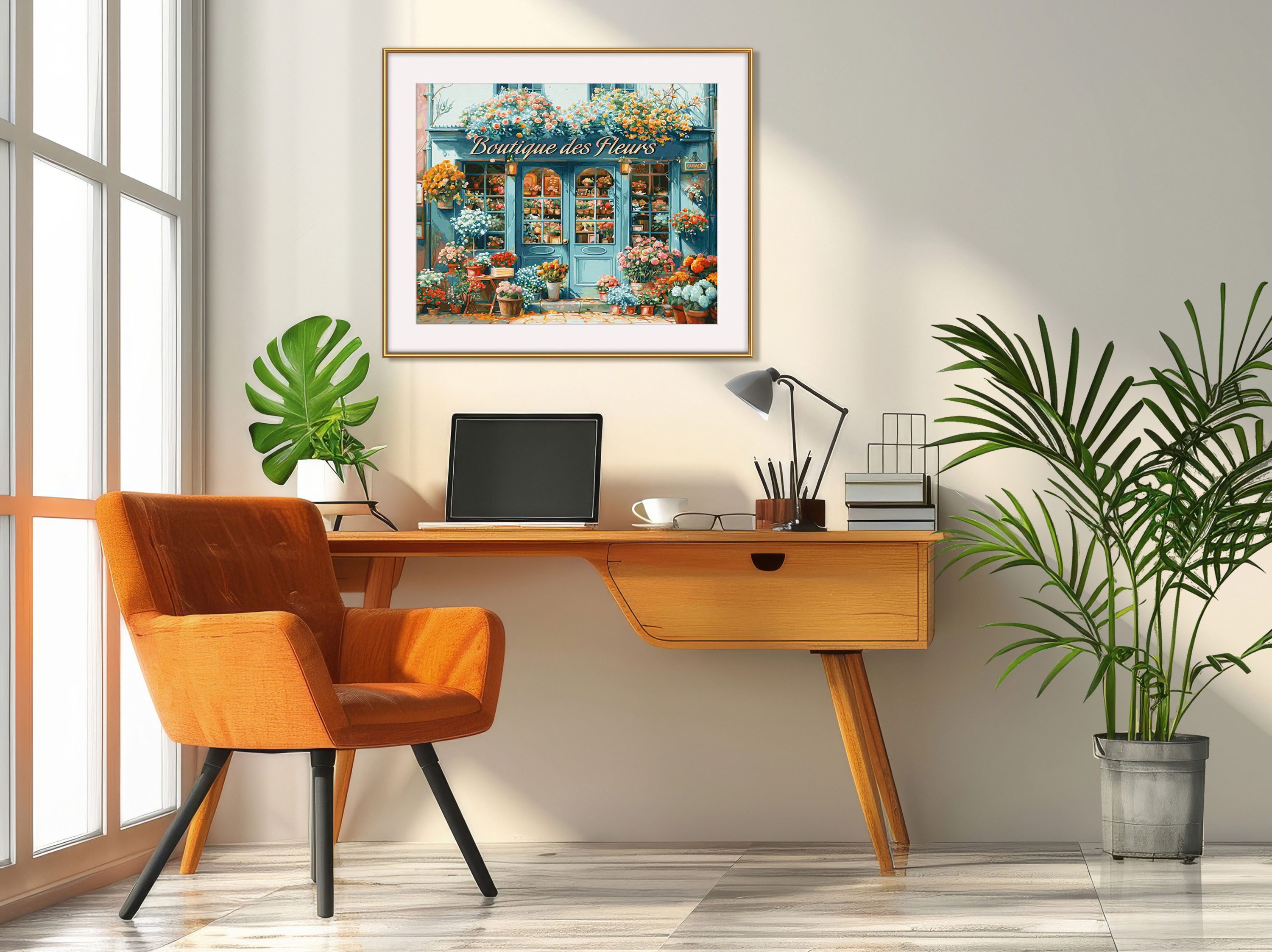 Schipper Malen nach Zahlen Meisterklasse Premium - Französischer Blumenladen, Made in Germany