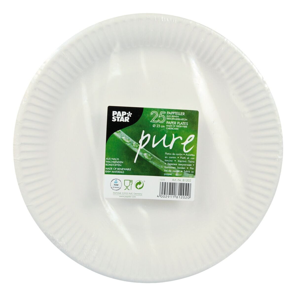 Pappteller pure