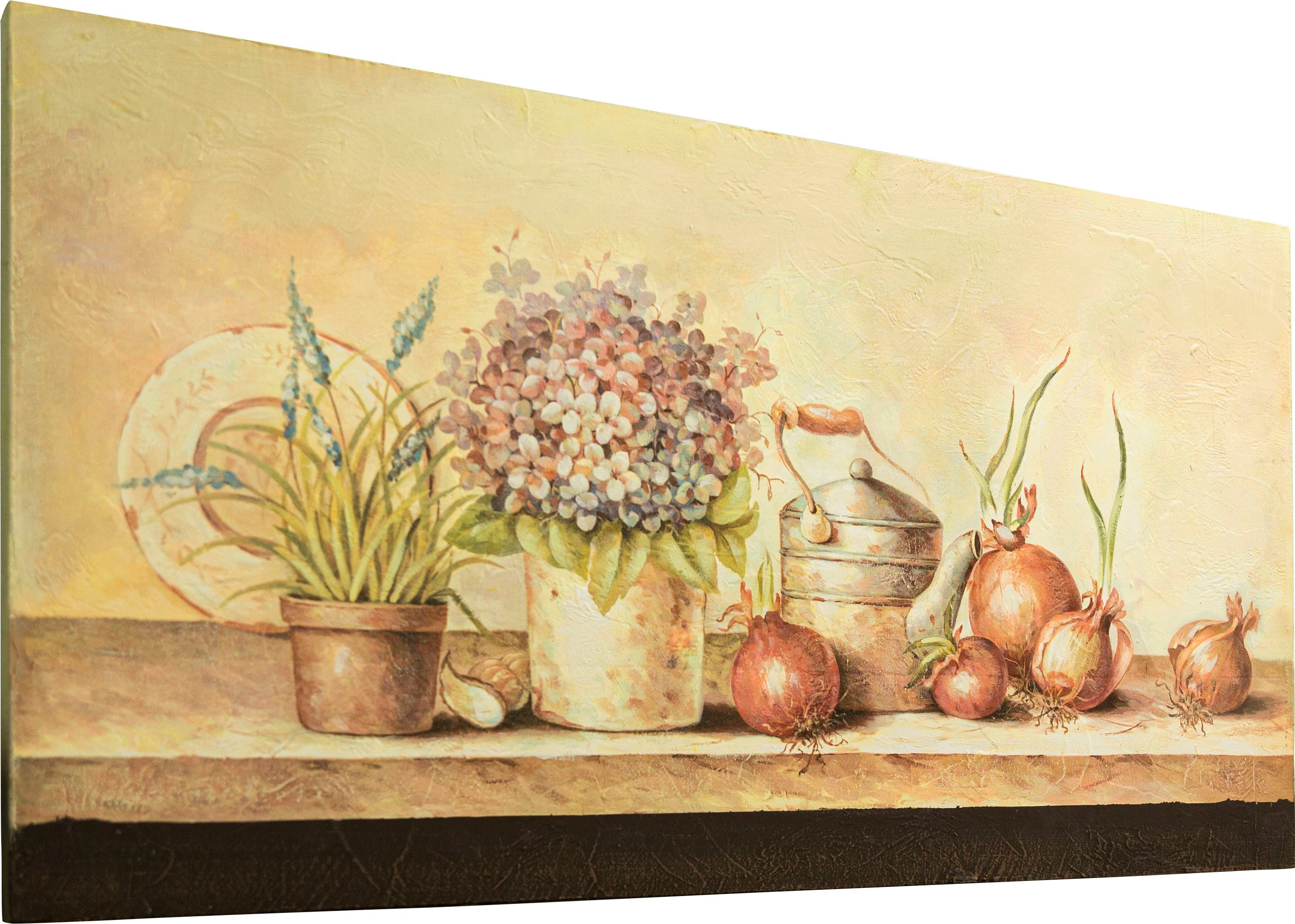 Wanddeko, 90x48 Kate, & cm, Wohnzimmer Motiv Wandbild Accessoires Myflair Möbel Früchte, & Blumen