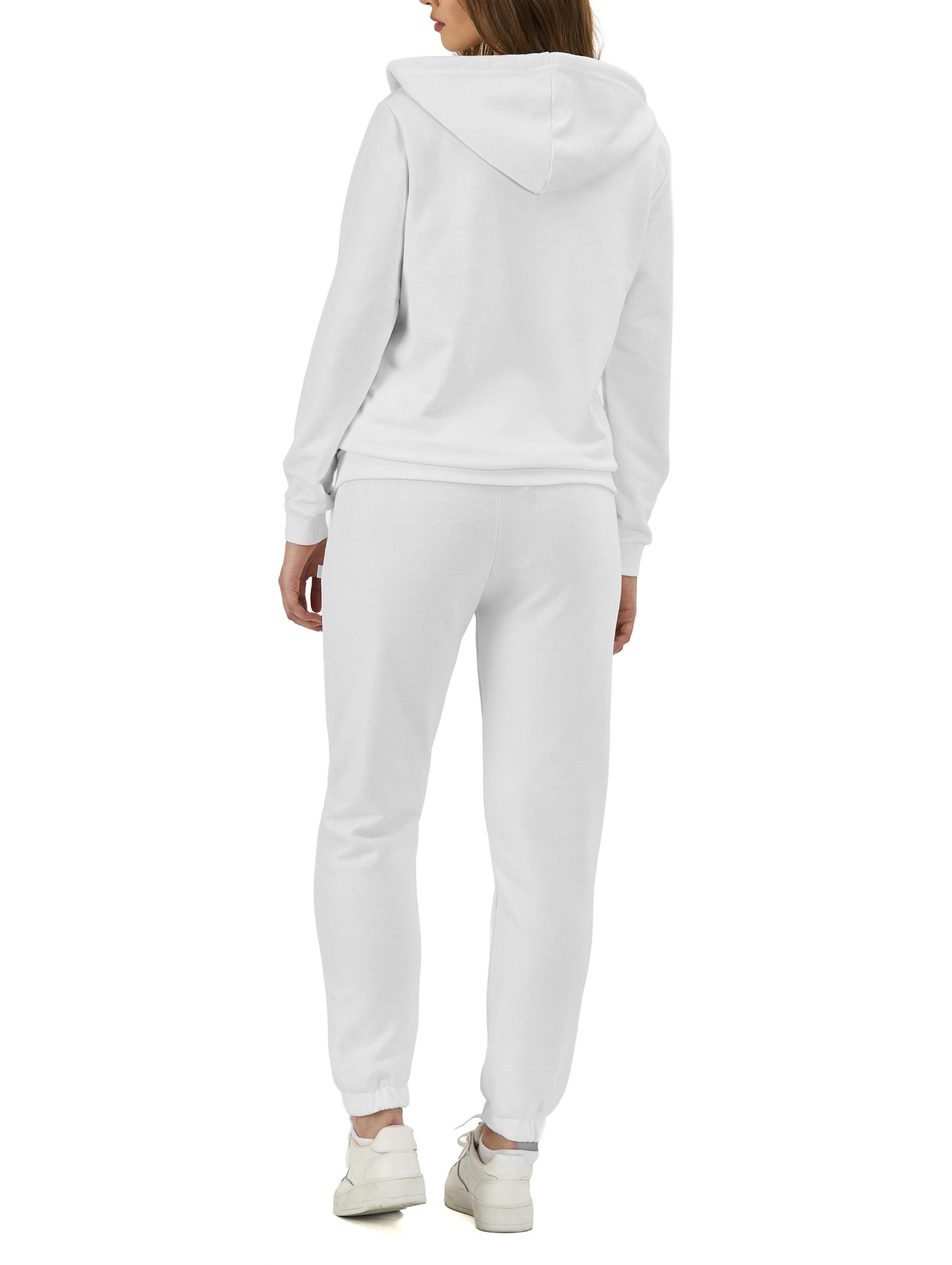 RedBridge Kapuzensweatjacke Basic mit Zipper und Kordelzug