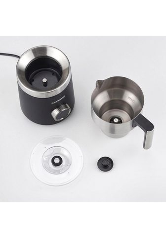 Severin pieno plakiklis SM 3587 Spuma 700 Plus 500 W 13 Programme komfortable Bedienung stilvoller 360° LED-Lichtring