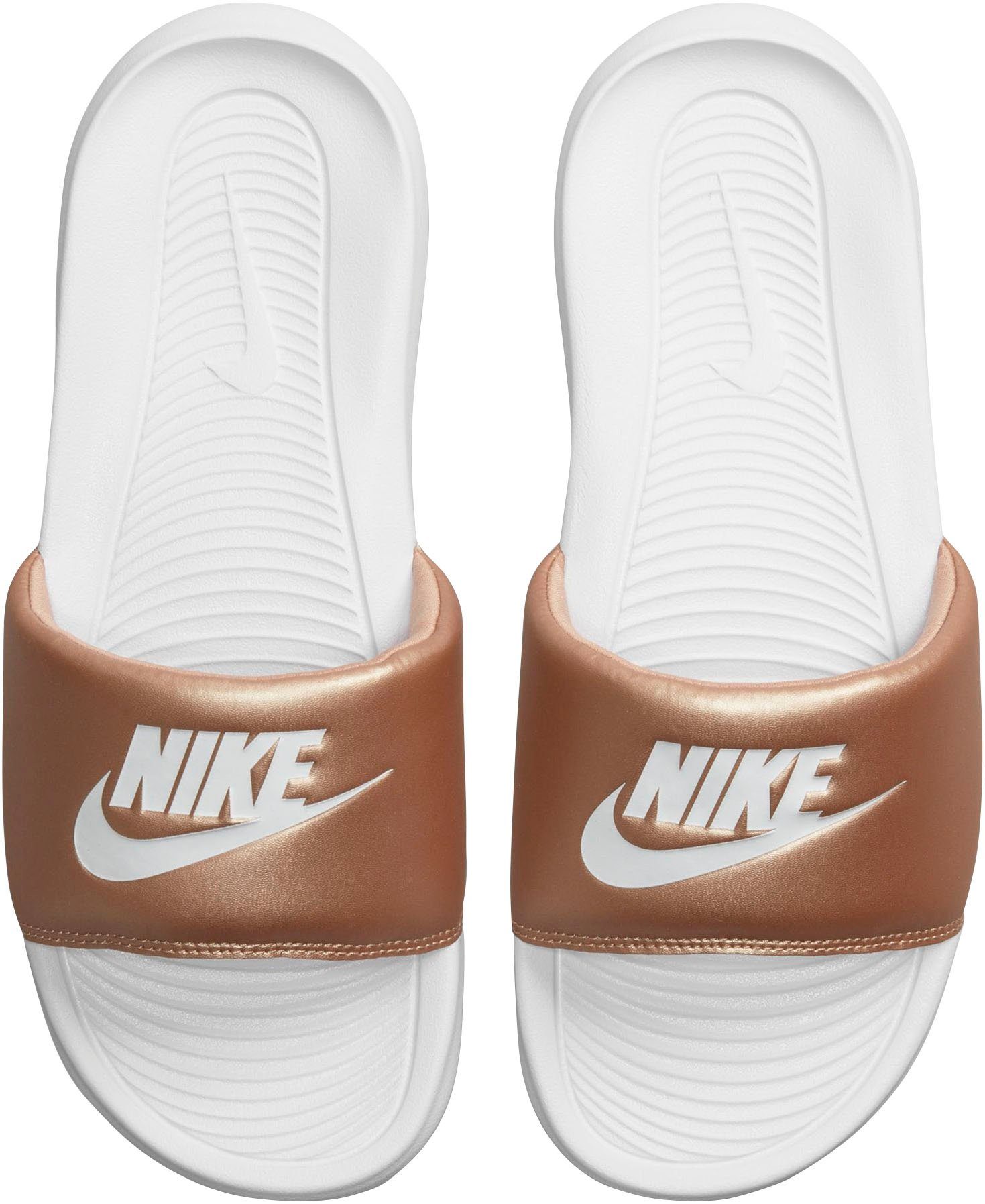 Nike Sportswear Victori One Badesandale roségoldfarben
