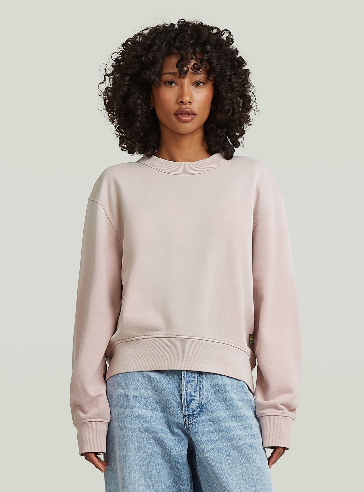 G-STAR Longpullover Washed Relaxed Sweater