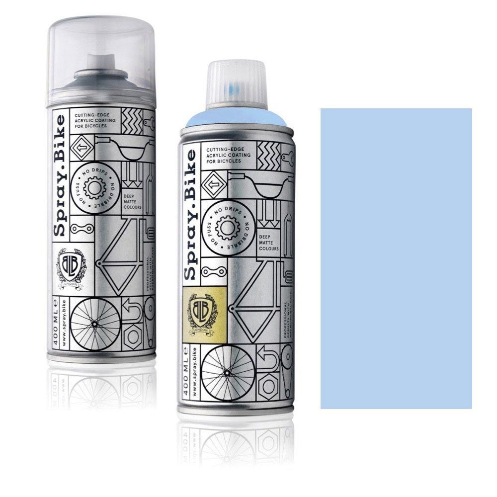 Spray.Bike Sprühflasche Fahrradlack + Klarlack (Set), (2er-Set), UV-resistent, wetterfest