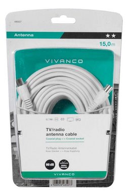 Vivanco Audio- & Video-Kabel, Antennenkabel, (1.5 cm)