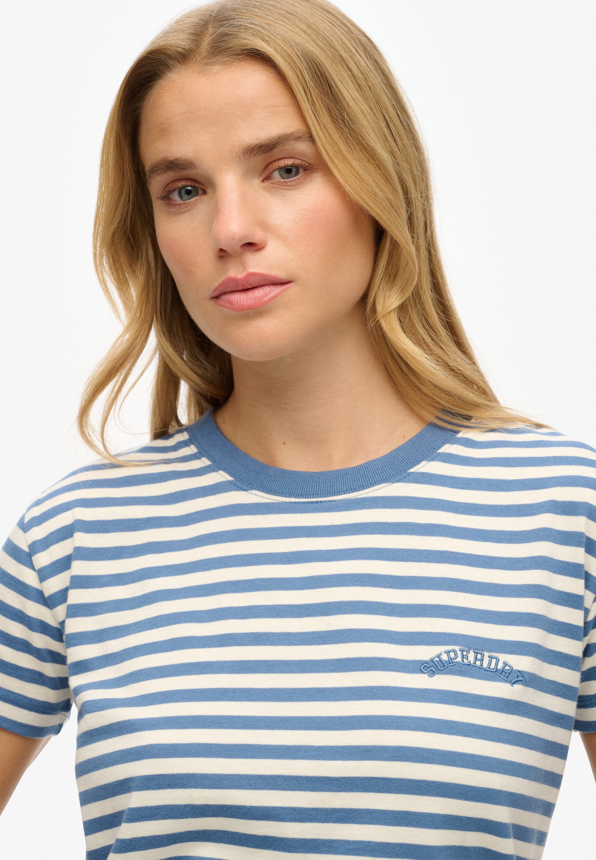 Superdry T-Shirt ESSENTIAL LOGO STR FITTED günstig online kaufen