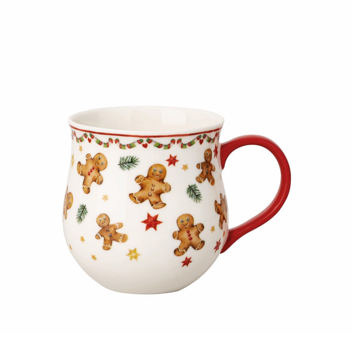 Hutschenreuther Becher My Mug Weihnachtsgeschirr, Porzellan, 0,45 L