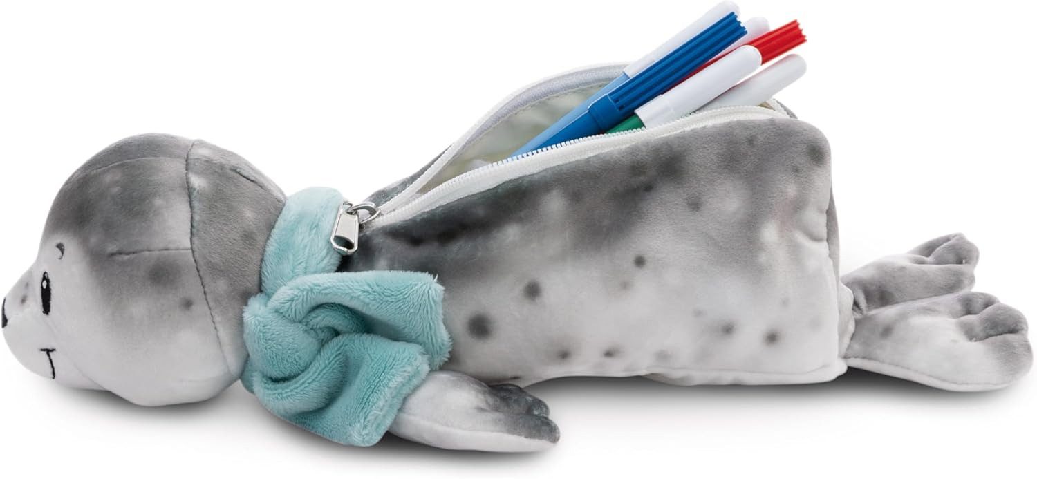 Nici Federmäppchen 61318 - Seehund Bente, 25 x 8 x 9 cm, (1-tlg)