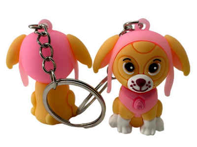 soma Schlüsselanhänger Schlüsselanhänger Kinder Mini Paw Patrol Skye rosa, Schlüsselanhänger Haustierschlüsselanhänger Geschenk Hund Frau Herren
