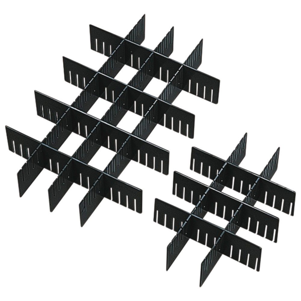 WETEC Aufbewahrungsbox Leitfähige Schlitztrennwände, ESD