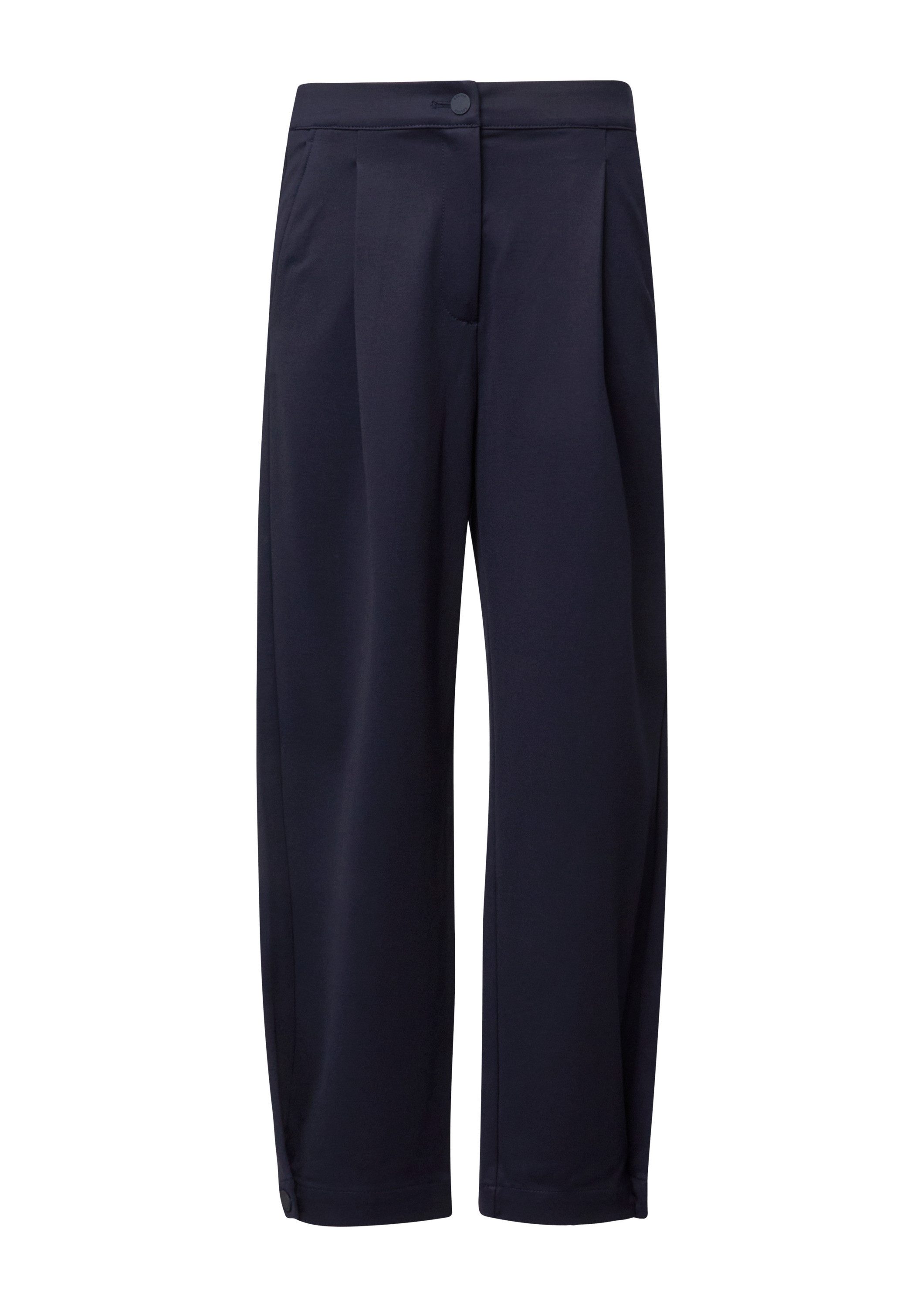 s.Oliver 7/8-Hose Hose Relaxed Fit Hose mit Barrel Leg und hohem Bund günstig online kaufen